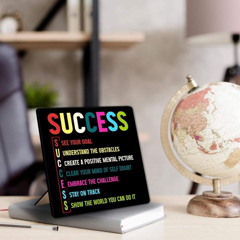 Regalo Casila Regalo Casila Upgrade Your Study or Office Space with Our Success Full Form Written Quotes Stand  - Image 2