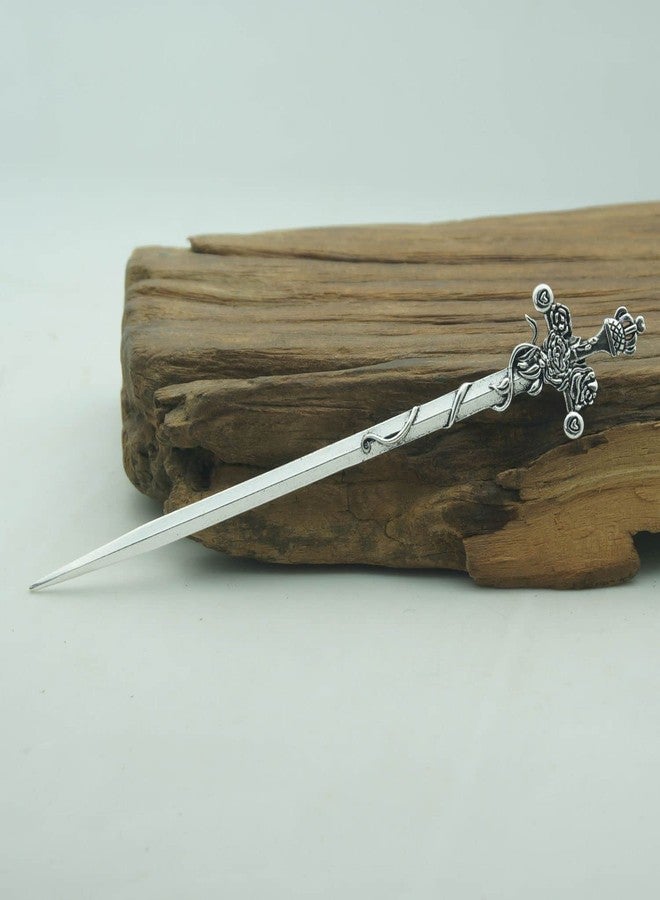 Sanlan Sword Sword Hair Pin Sword Stick Pagan Amulet Spirit Hair Jewelry For Women (12) - Image 3