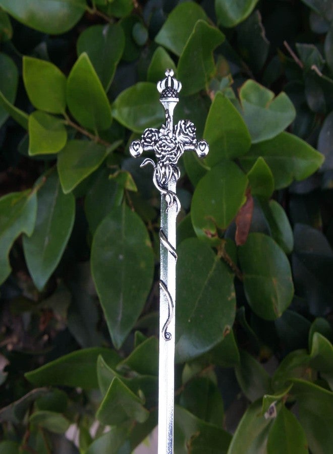 Sanlan Sword Sword Hair Pin Sword Stick Pagan Amulet Spirit Hair Jewelry For Women (12) - Image 2
