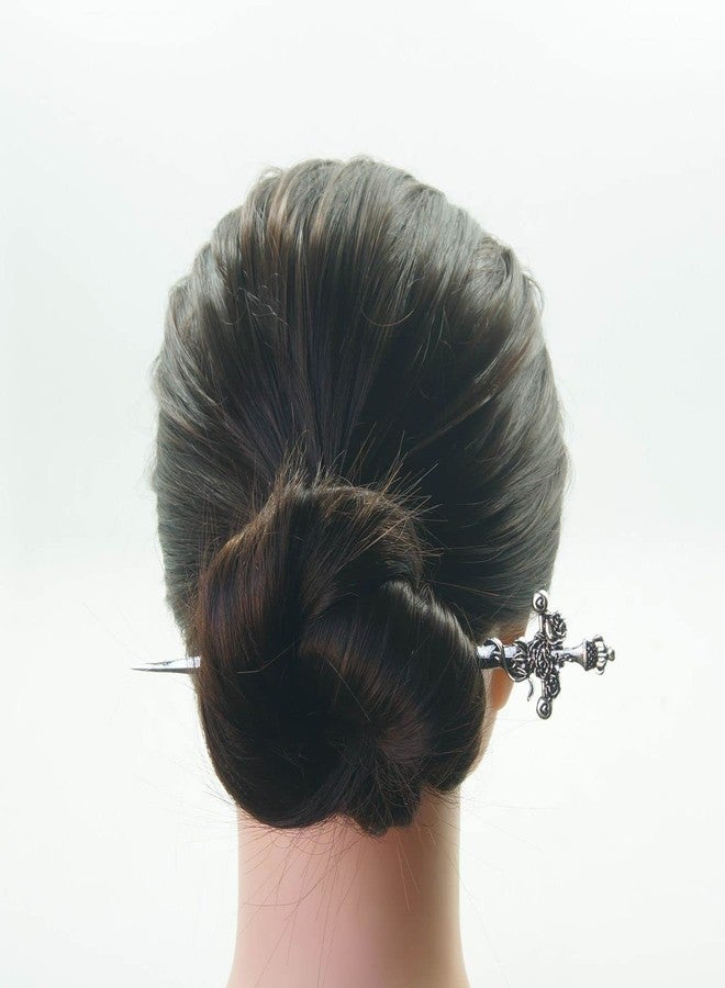 Sanlan Sword Sword Hair Pin Sword Stick Pagan Amulet Spirit Hair Jewelry For Women (12) - Image 4