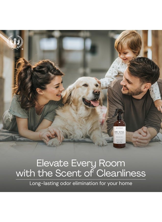 ميوس ابيثيكاري بخاخ مزيل الروائح الكريهة Muse Apothecary Home Ritual Active - مزيل الروائح الكريهة للمنزل - بخاخ مزيل الروائح الكريهة للأثاث ومزيل الروائح الكريهة للحمام - معطر هواء بالزيت العطري - 4 أونصة، Fresh Linen  - Image 2
