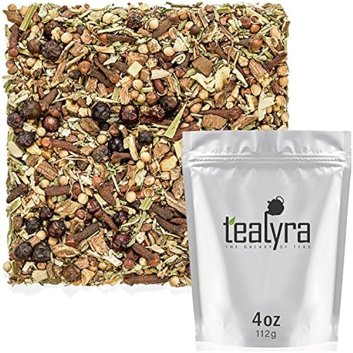 Tealyra - Blood Cleanser Tea - Wellness Detox - Health Tonic - Dandelion - Ginger - Loose Leaf Herbal Tea - Natural Cleanse - Diuretic Tea - Caffeine-Free - 112g (4-ounce) - Image 1
