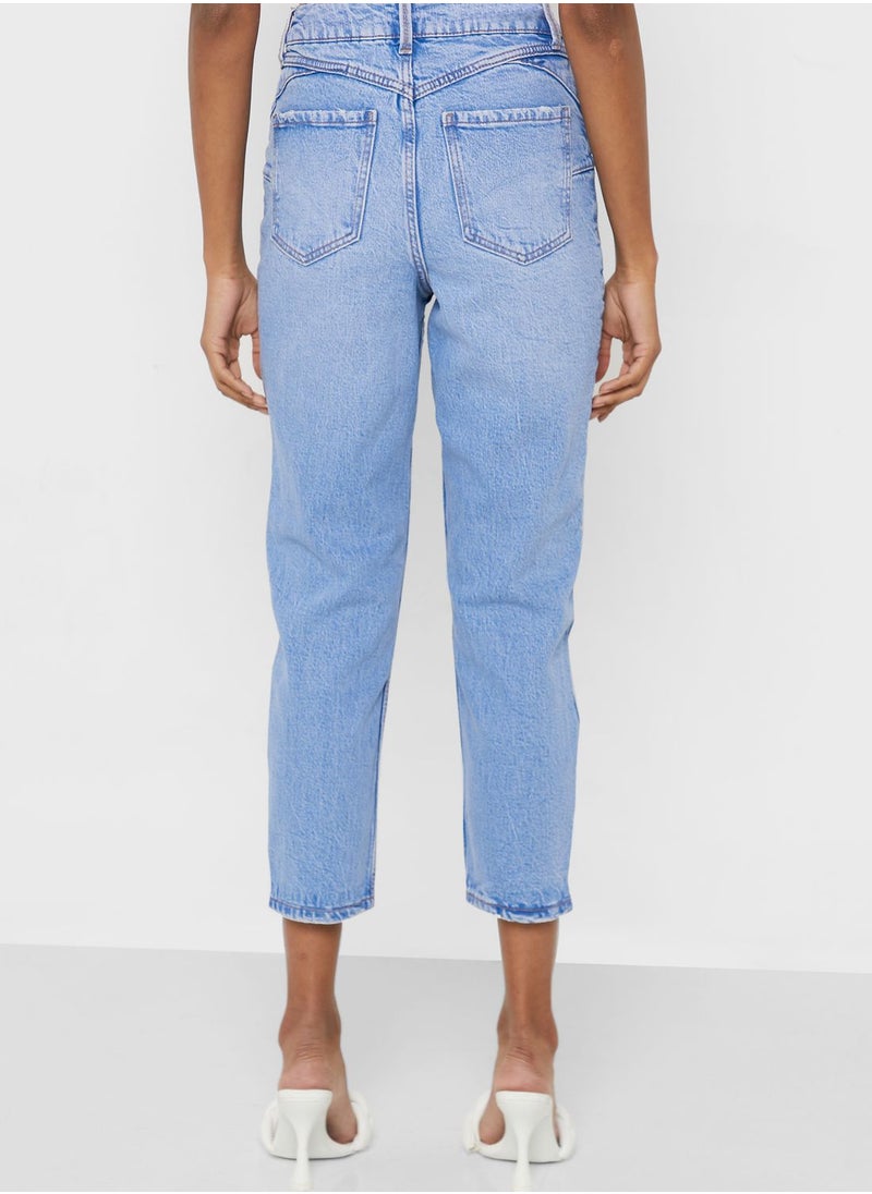 NEW LOOK - High Waist Mom Jeans - Image 1