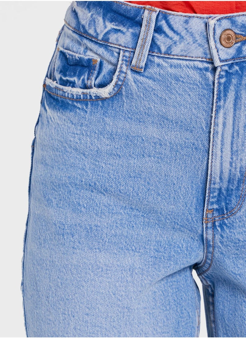 NEW LOOK - High Waist Mom Jeans - Image 1