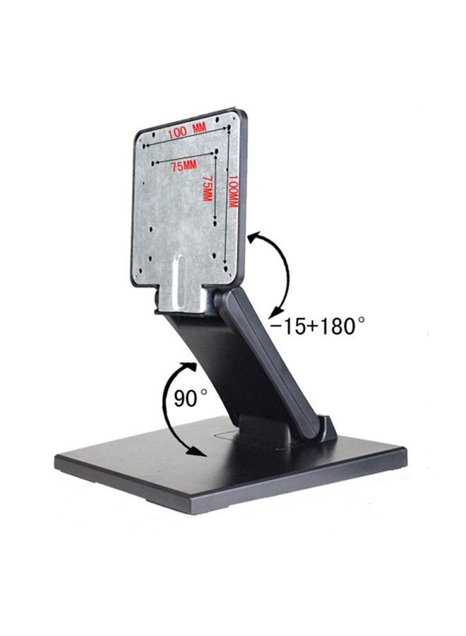 WEARSON حامل مكتب معدني قابل للتعديل لشاشة LCD WS-03A مع ثقب VESA (75x75 مم و 100x100 مم) - Image 3