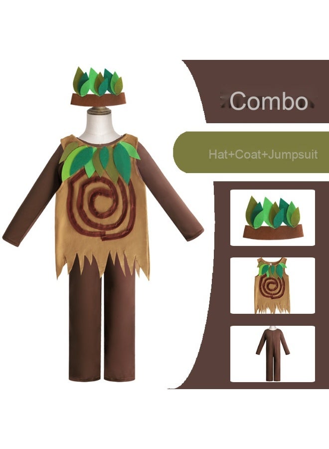 Children's Big Tree Performance Costume Cosplay Stage Performance Outfit - Image 1