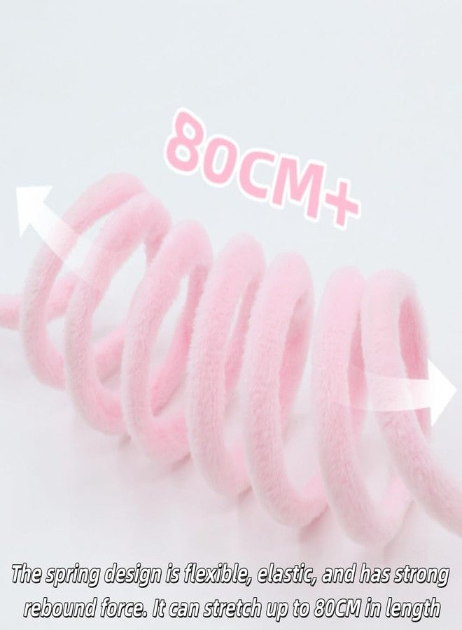 uvbws 3PCS Soft Plush Interactive Cat Toys,Cat Spring Toys, Interactive Cat Teaser Retractable Toys Indoor Kitten Play Chase Exercise Physical Stimulation,for Indoor Cats Kitten Chasing and Playing - Image 4