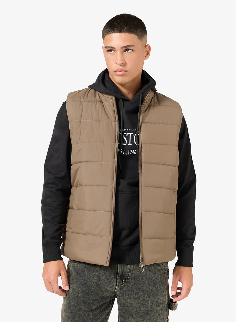 سفنتي فايف جاكيت منتفخ بغطاء رأس - Image 1