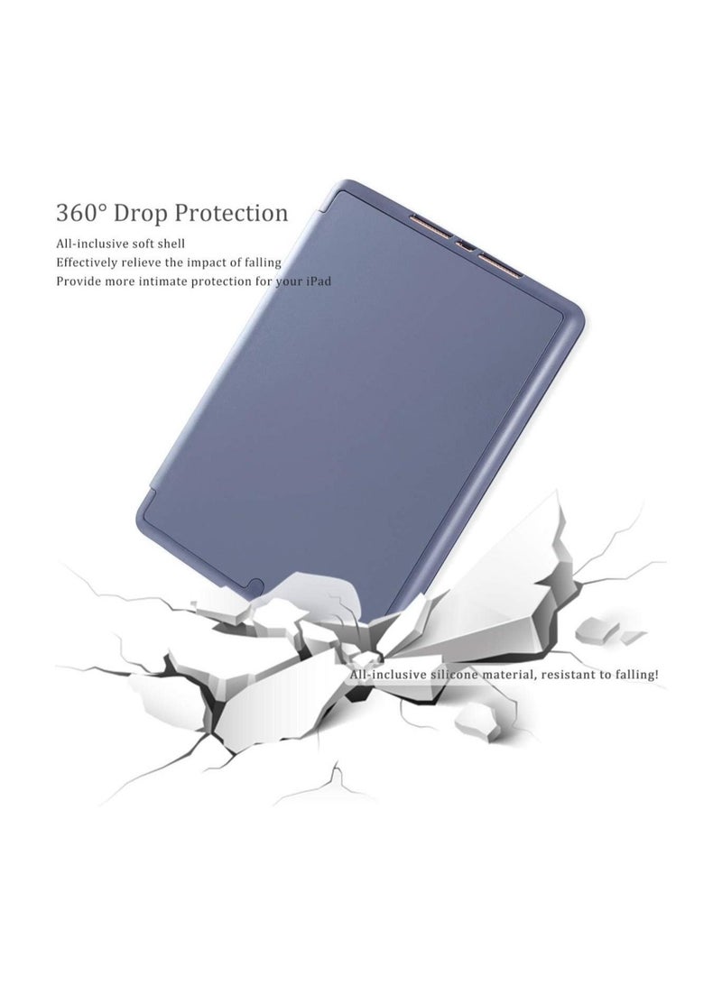 MUNTAQI Case for iPad 6th/5th Generation 9.7-Inch, 2018/2017 Model Rebound Slim Smart Case with Built-in Pencil Holder, Strong Magnetic Trifold Stand and Auto Sleep/Wake Fit iPad 9.7 Inch - Image 3
