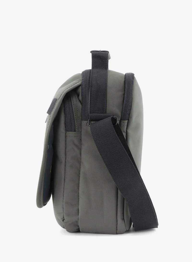 NATIONAL GEOGRAPHIC Khaki National Geographic Mutation Utility Bag With Flap Khaki, Casual Durable Water Resistant Top Handle Carry Bag For Men And Women, School College University Business And Outdoor Daypack  | Best Price UAE