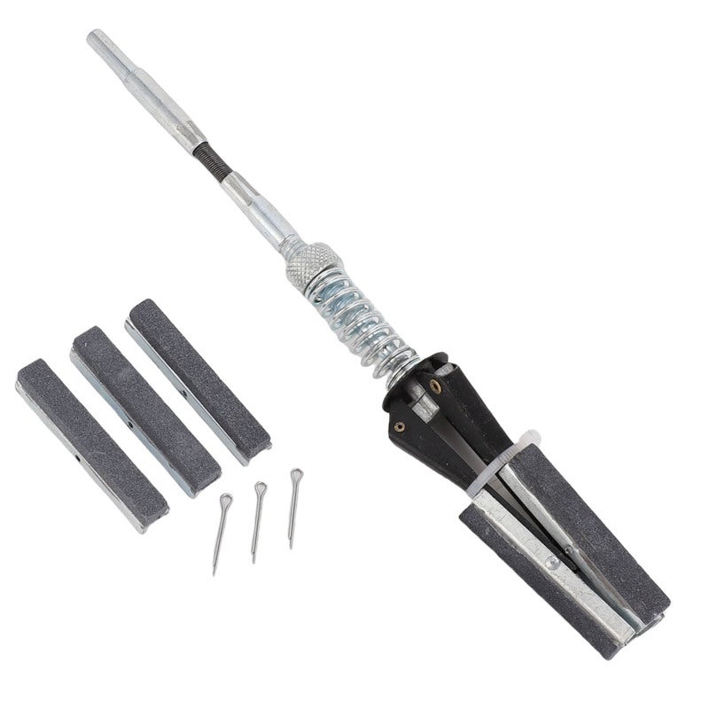 Engine Cylinder Hone Deglazer: Flexible Shaft Adjustable Limit Function - Professional Grinding Results Cylinder Hone Tool for Automotive Motorcycle Engine Maintenance - Image 1