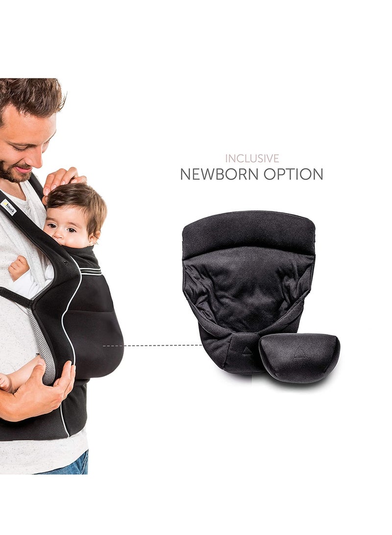 hauck Ergonomic Baby Carrier - Close To Me, 0M+, Upto 12 Kg, Black - Image 4