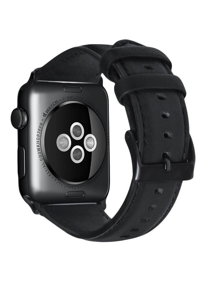نيبمينينت سوار بديل لساعة أبل مقاس 44 مم أسود - Image 1