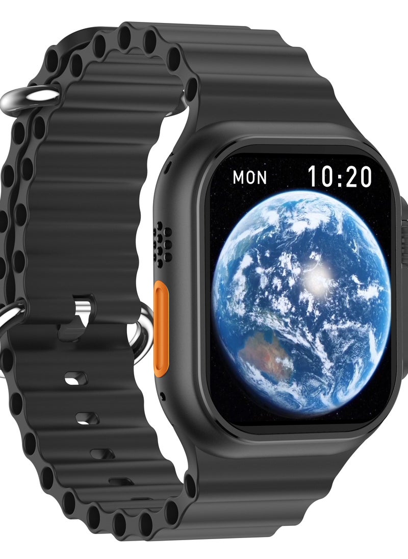 AROAQ - W800 Ultra  Personalized Smartwatch 2.05 Inch Screen Display 380mAh Battery AI Assistance Feature Bluetooth Calling Wireless Charging  Smart Watch - Image 1