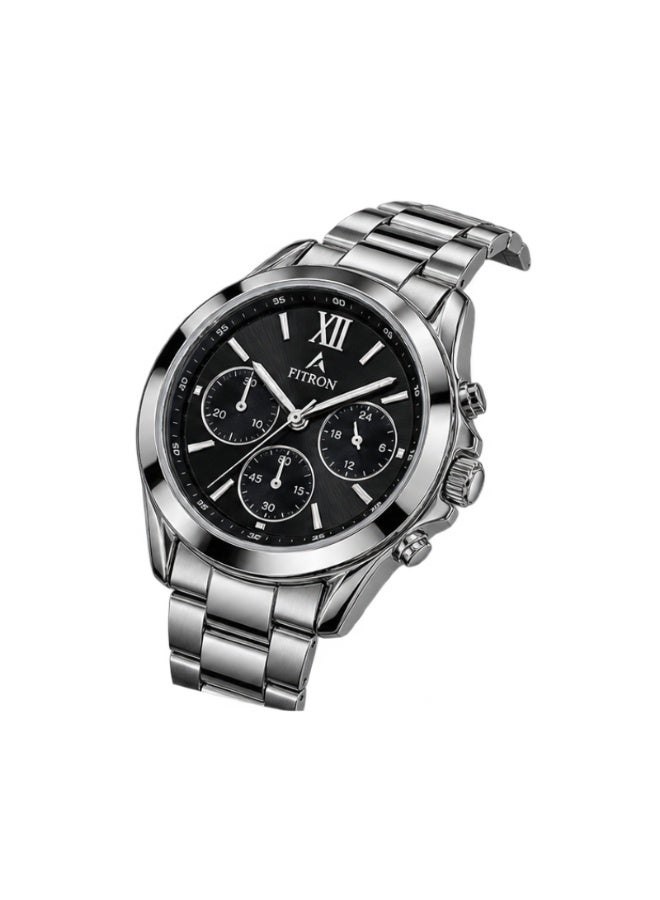FITRON No. 6085L  — Japan Quartz Stainless Steel Watch - Image 4