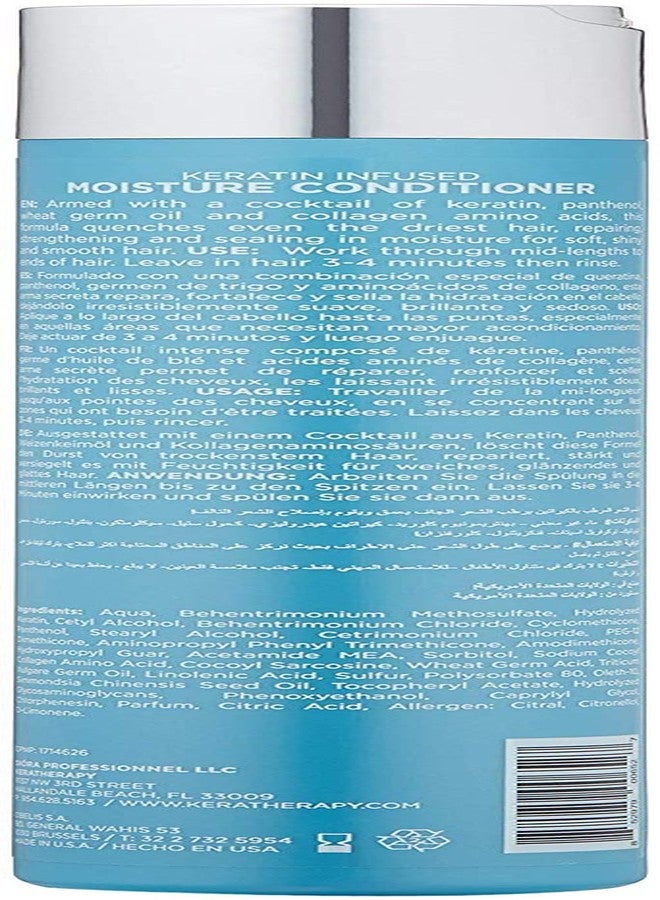 Keratherapy Keratin-Infused Moisture Conditioner | Prevents Hair Breakage, Colour Safe Unisex, 300 ml - Image 2