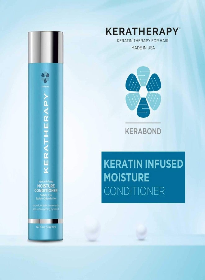 Keratherapy Keratin-Infused Moisture Conditioner | Prevents Hair Breakage, Colour Safe Unisex, 300 ml - Image 4