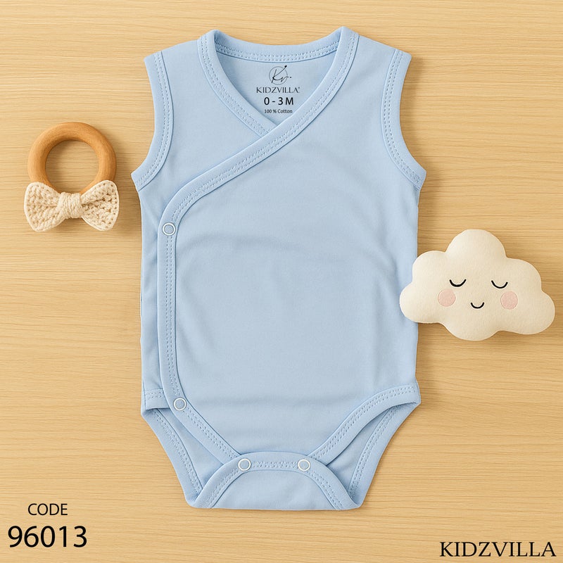 Kidzvilla Baby Wrap Bodysuit (Sleeveless) 96013 - Image 1