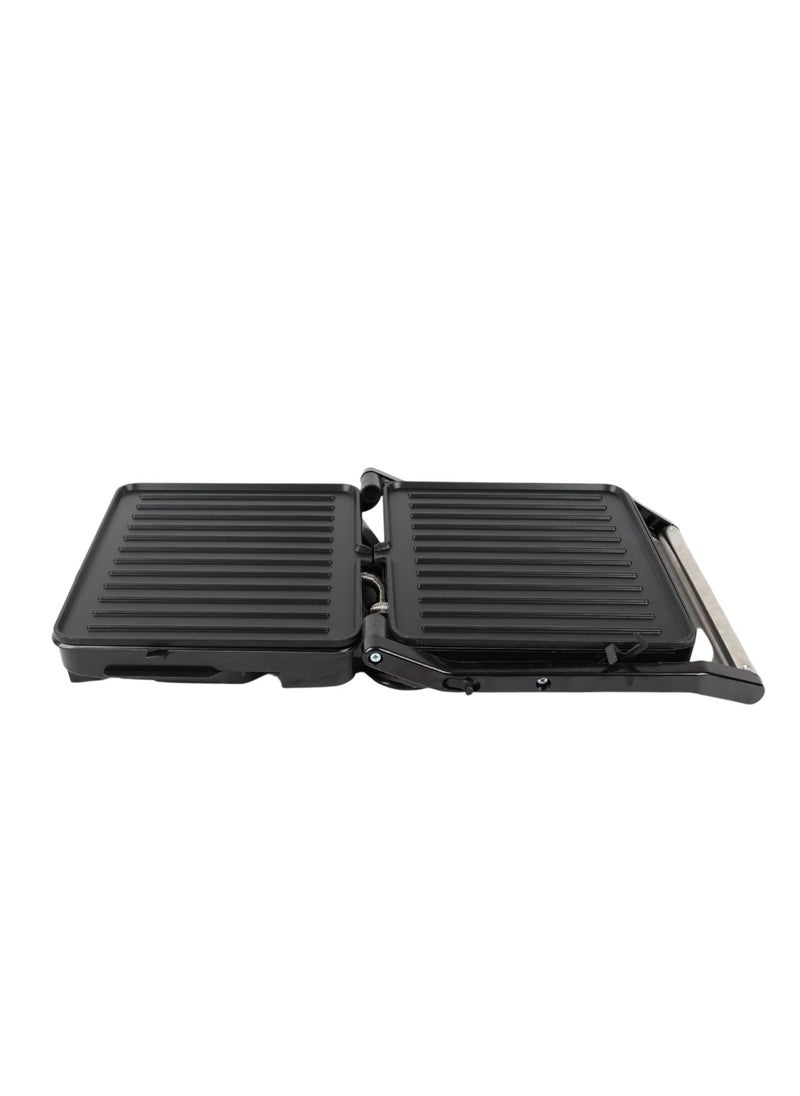 PROOF - 2200W Non-Stick Large Grill and Sandwich Maker Black - Image 1