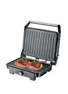 2200W Non-Stick Large Grill and Sandwich Maker Black