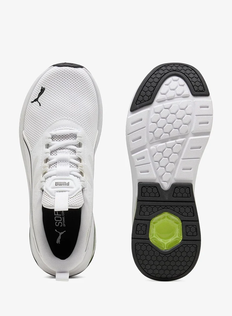 Puma PUMA White-PUMA Black-Lime Squeeze Verse Fs  | Best Price UAE