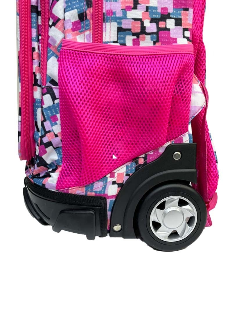 nuzki Trolley School Bag for Students â€“ Multi Functional 18-Inch Backpack with Wheels â€“ Ideal School Bags for Girls and Boys â€“ Travel-Friendly Trolley Luggage - Image 3