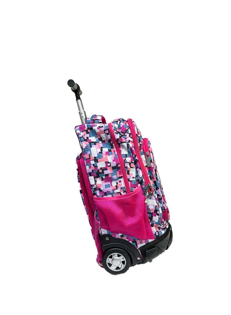 nuzki Trolley School Bag for Students â€“ Multi Functional 18-Inch Backpack with Wheels â€“ Ideal School Bags for Girls and Boys â€“ Travel-Friendly Trolley Luggage - Image 5