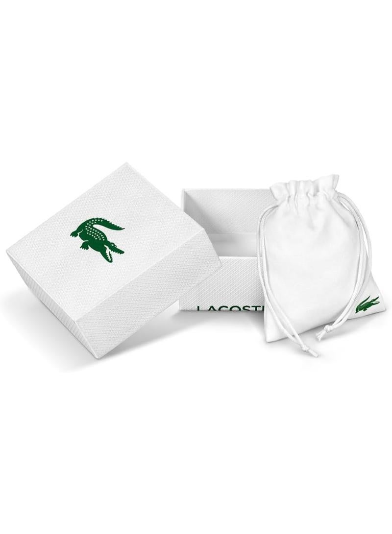 لاكوست سوار لاكوست للرجال من مجموعة STENCIL Link المصنوع من الفولاذ المقاوم للصدأ - Image 5