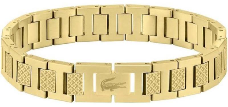 Lacoste Men's STENCIL Collection Link Bracelet in Stainless steel - Image 1