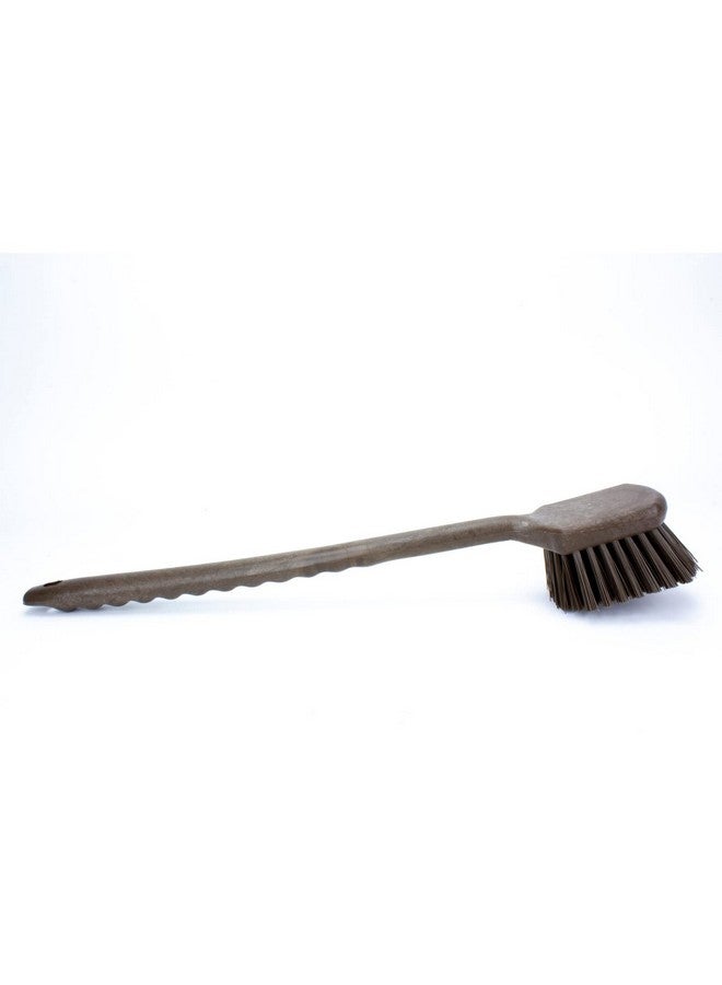 Sparta 40501Ec01 Plastic Large Scrub Brush Kitchen Brush Utility Brush With Long Handle For Cleaning 20 Inches Brown (Pack Of 6) - Image 2