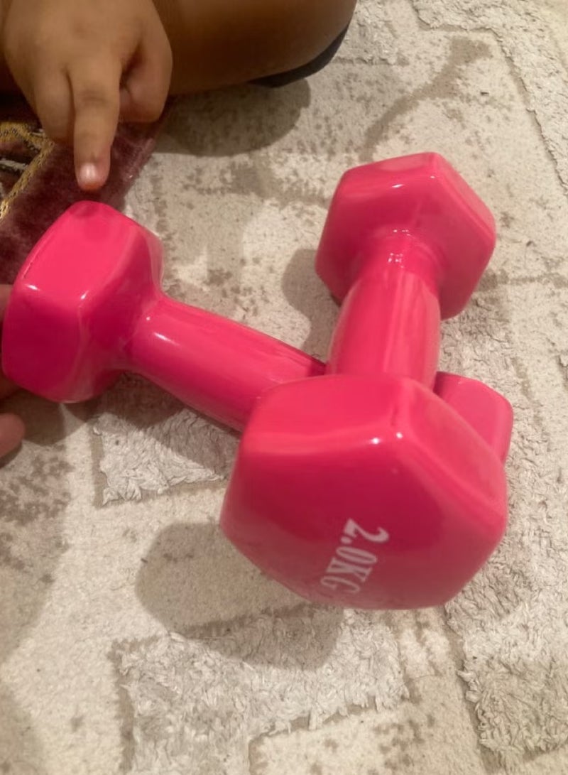 يو إل اتش واي سي دَامْبِل بَارِزْ صَلْب 2 قطعة 2 كجم * 2 - Image 4