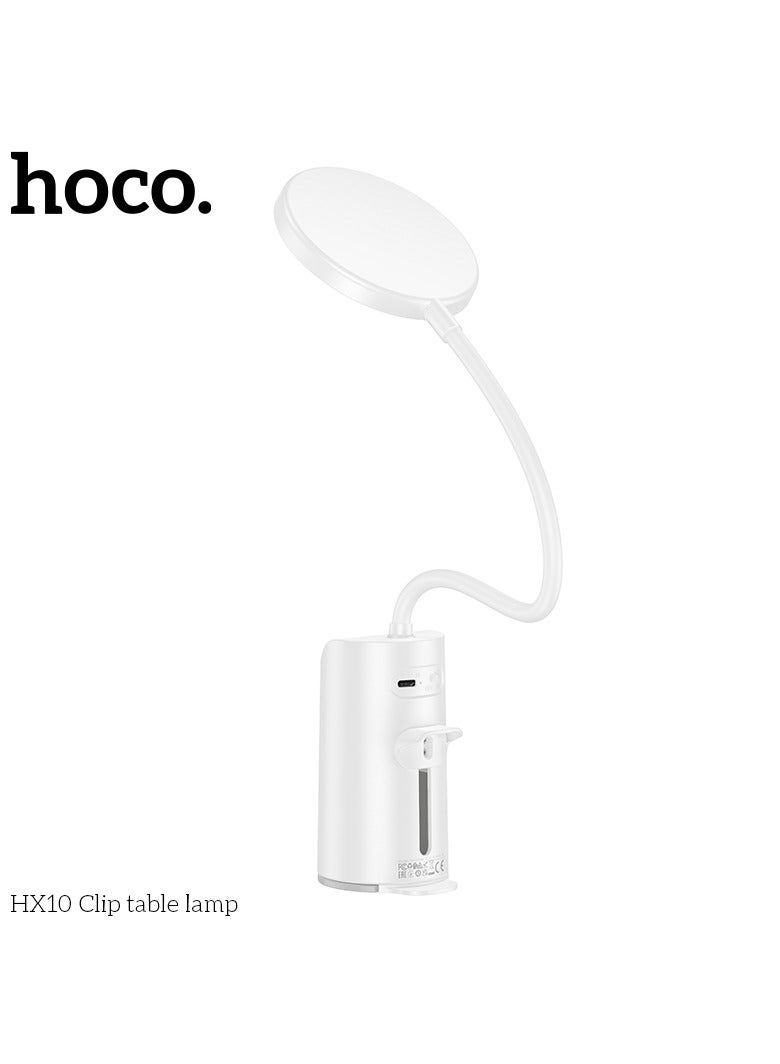هوكو مصباح مكتبي بمشبك قابل للتعديل  Hoco HX10 - Image 3