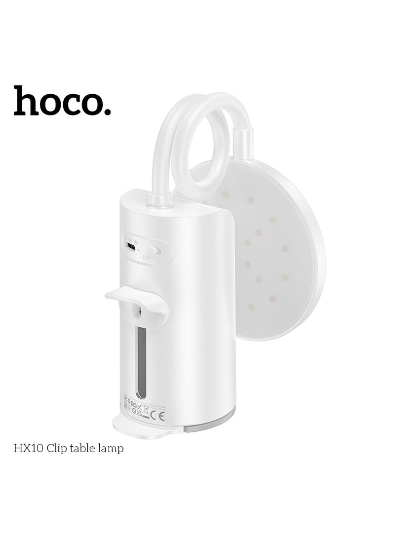 هوكو مصباح مكتبي بمشبك قابل للتعديل  Hoco HX10 - Image 4