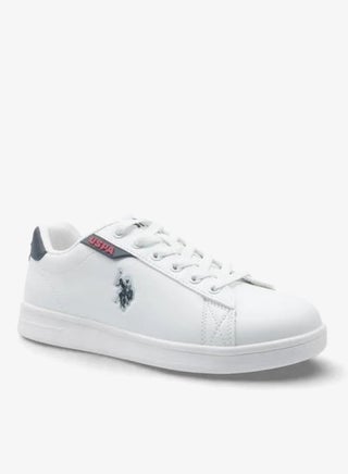 أحذية رياضية بيضاء COSTA WMN 6FX للنساء من U.S. Polo Assn. - أحذية كاجوال كلاسيكية برباط للأناقة اليومية - view 2