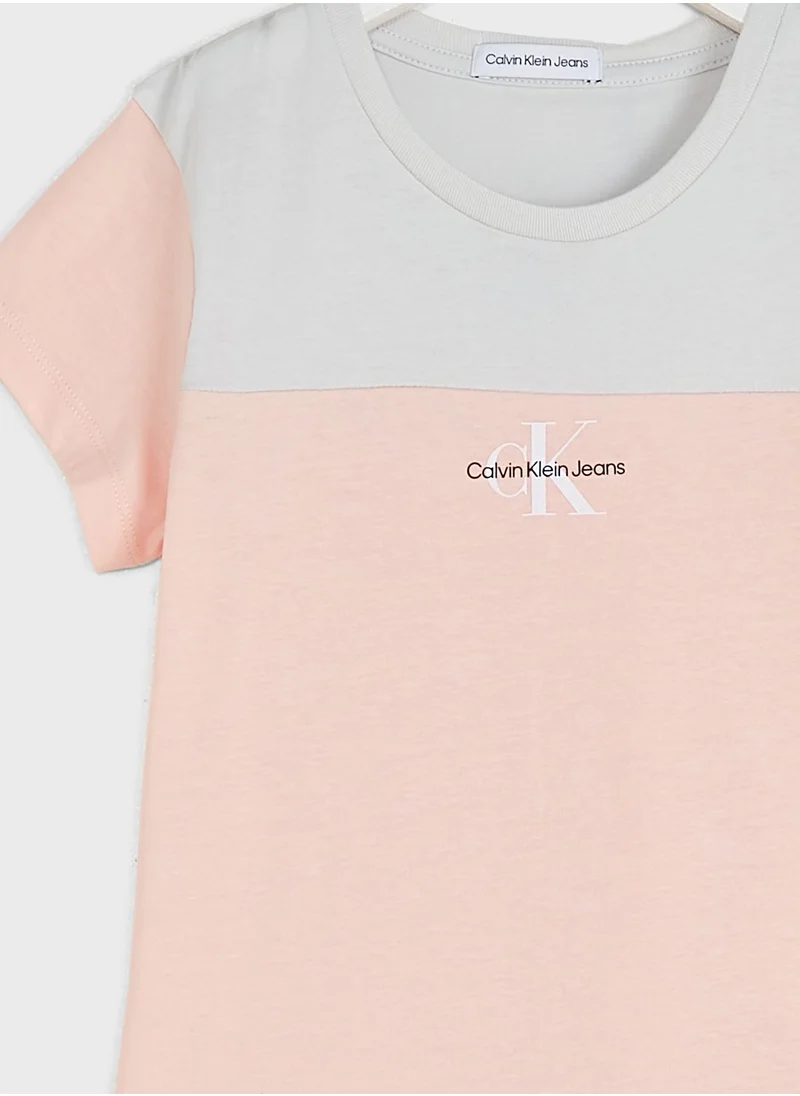 Calvin Klein Jeans Kids Colour Block T-Shirt