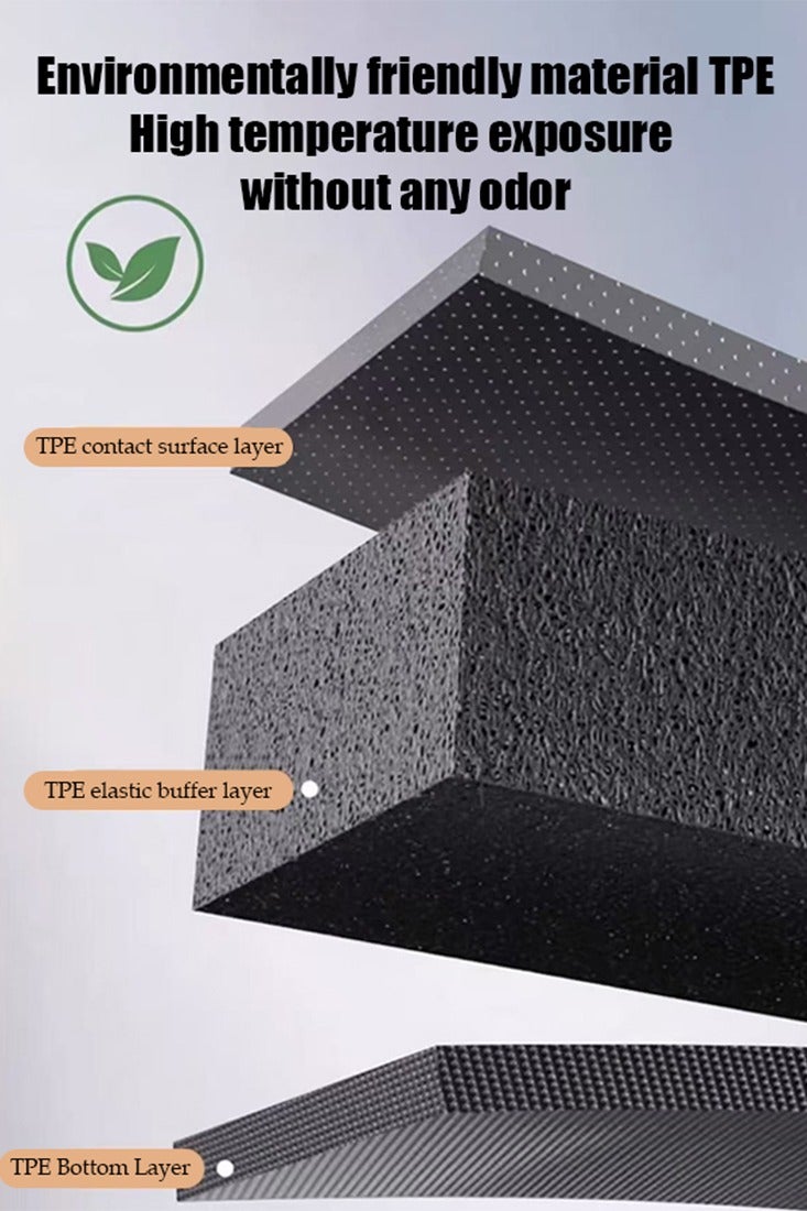 Automotive floor mats, suitable for 2018-2023 Toyota Camry hybrid car floor mats are high-end, easy to clean and wear-resistant. Material: TPE. - Image 5