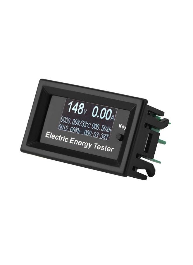 LCD Multi-function 150V/20A Electric Energy Tester DC Voltmeter Ammeter Power Capacity Monitor