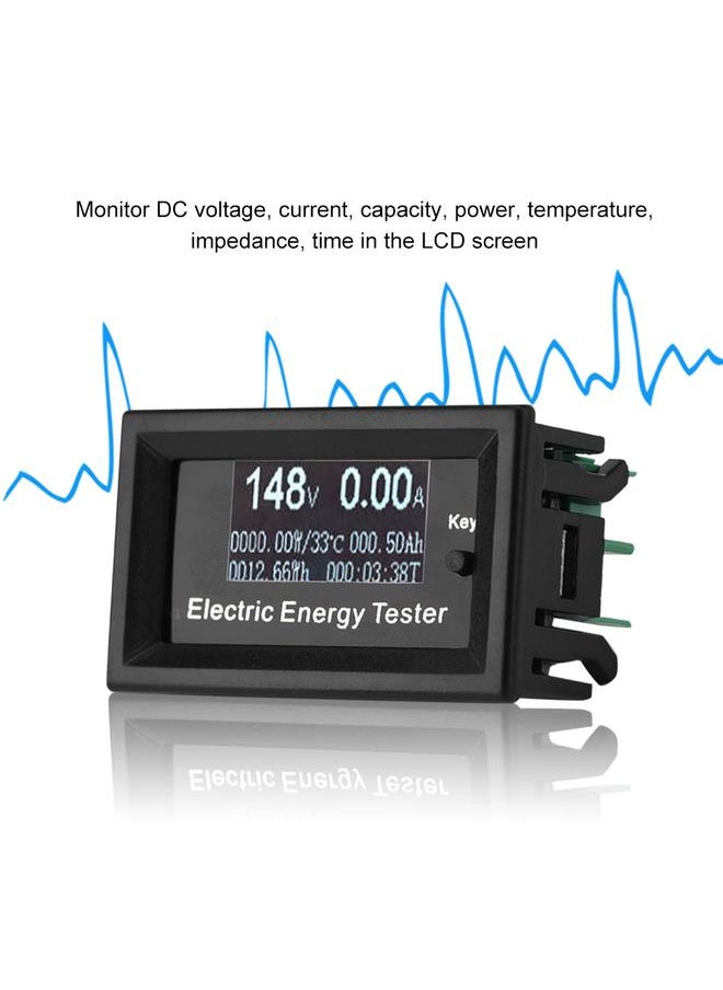 Thoraya LCD Multi-function 150V/20A Electric Energy Tester DC Voltmeter Ammeter Power Capacity Monitor  - Image 3