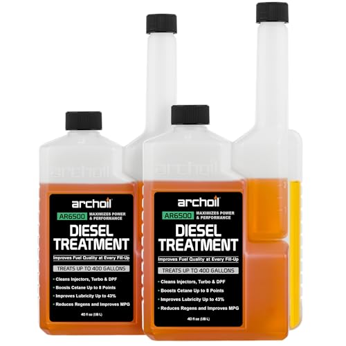 Archoil AR6500 Diesel Treatment (40 oz) Two Pack - Treats 800 Gallons - Additive for All Diesel Vehicles - Image 1