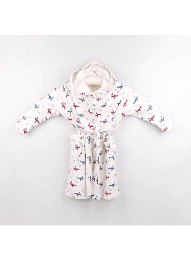 Mamas Gift Winter Robe Planes 4-6 Y - Image 2