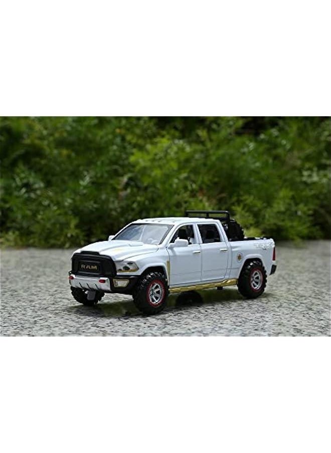 Generic - RAM 1500 Toy Trucks for Boys Age 3-5 Pickup Truck Toys for 3 4 5 6 7 8 Year Old Boys Diecast Trucks with Light and Sound Metal Toy Trucks Pull Back Toy Cars for 3+ Years Kids Gifts - Image 1
