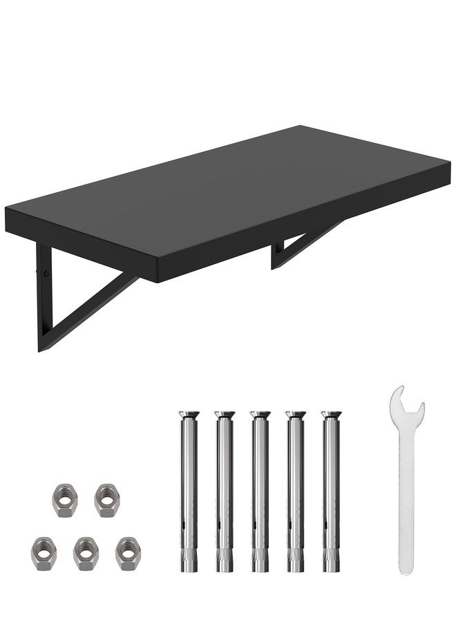 DUDSOEHO Stainless Steel Shelf 12 x 24 Inches,250 lb Wall Mounted Commercial Floating Shelving, Metal Shelves for Restaurant, Kitchen, Home and Hotel, Bar, Garage - Image 1