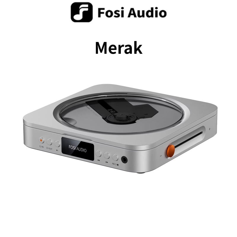 Audio Fosi Audio Merak CD Player Professional Digital HiFi Player Supports USB Disc Playback - Image 1
