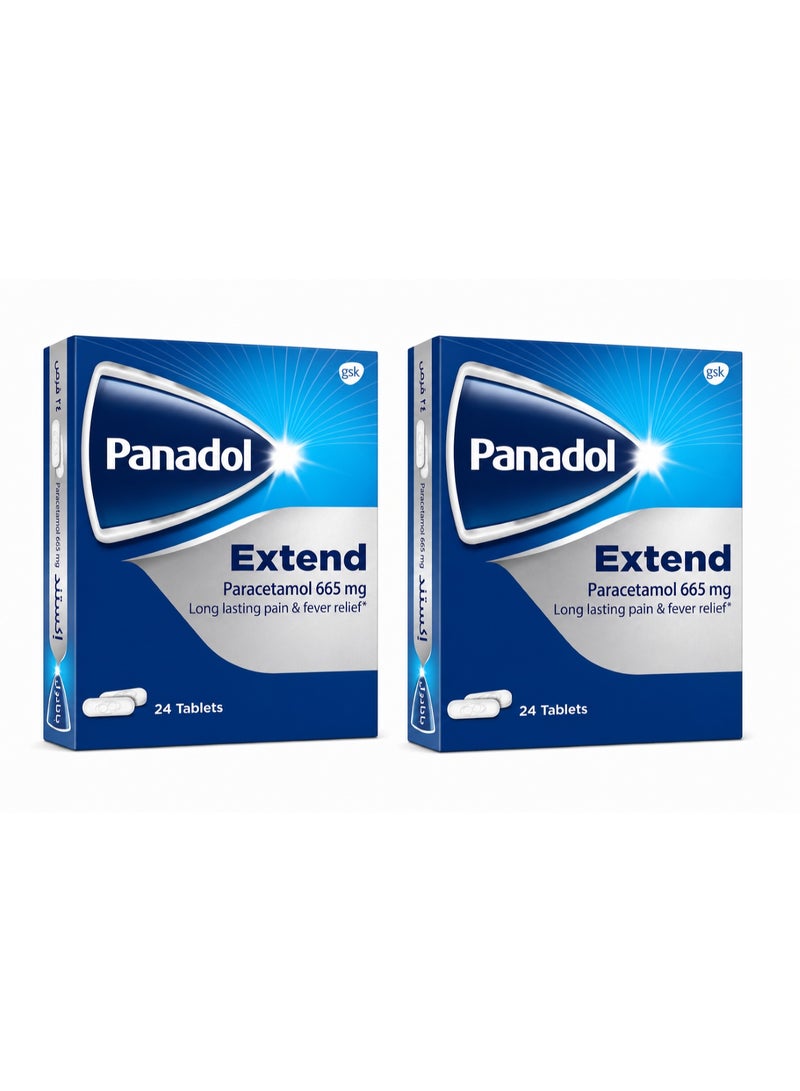 Panadol Extend 24 Tablets PACK OF 2