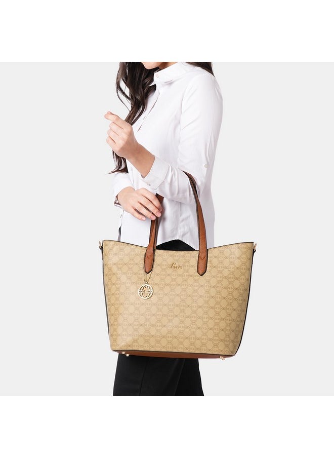 Lavie Lavie Women's Monoprint Hailon Tote Bag | Ladies Purse Handbag  - Image 2