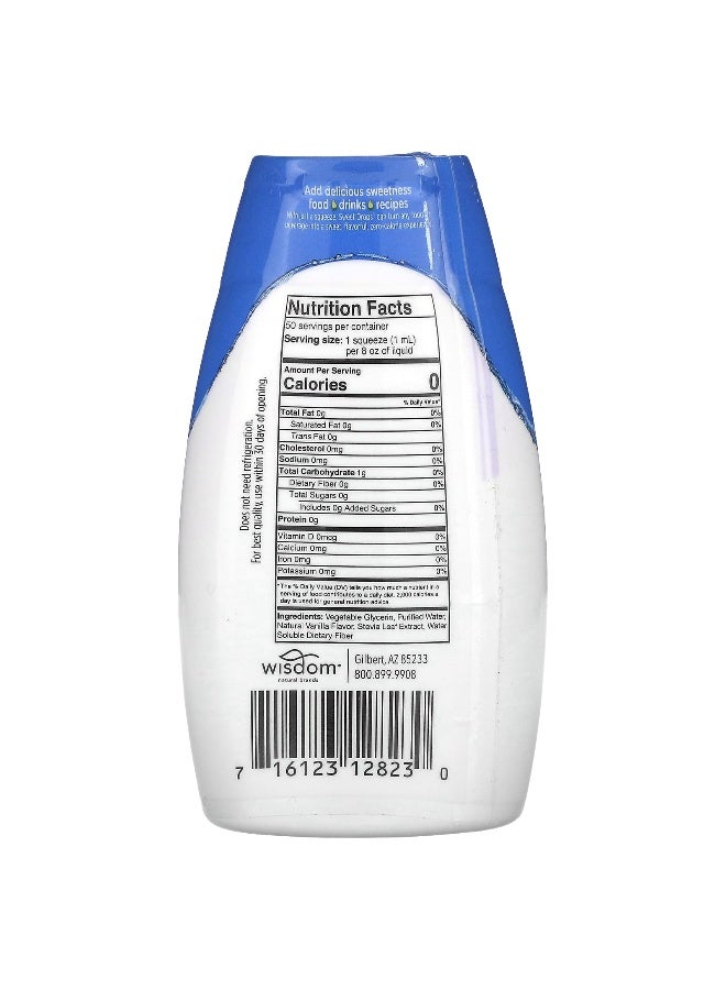 SweetLeaf Stevia, Sweet Drops, Vanilla, 1.7 fl oz (50 ml) - Image 2