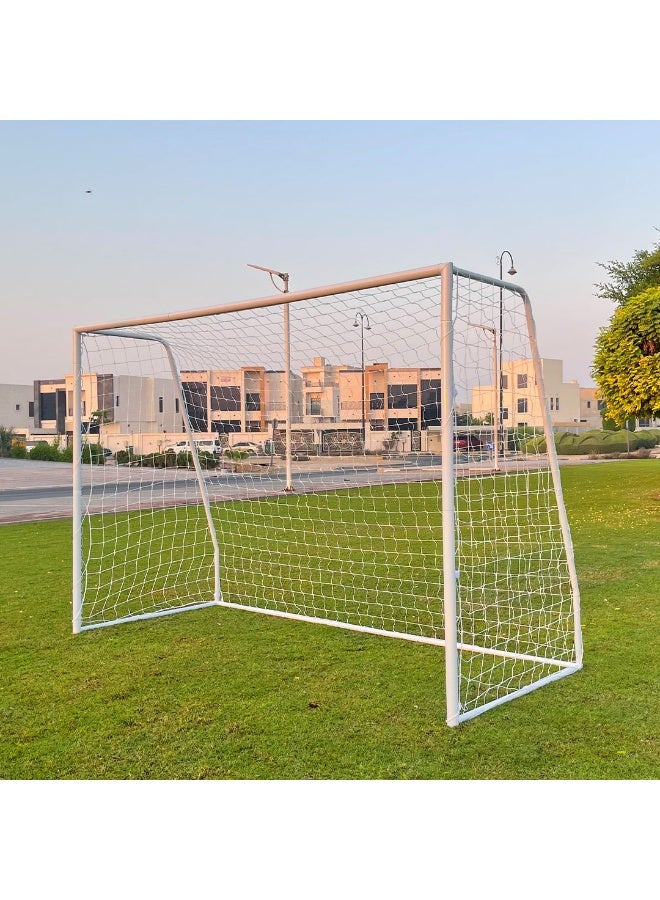DANIM Soccer Football Goal Post with Net Heavy Duty & Weatherproof Easy Assembly Durable Training Goal - Image 1
