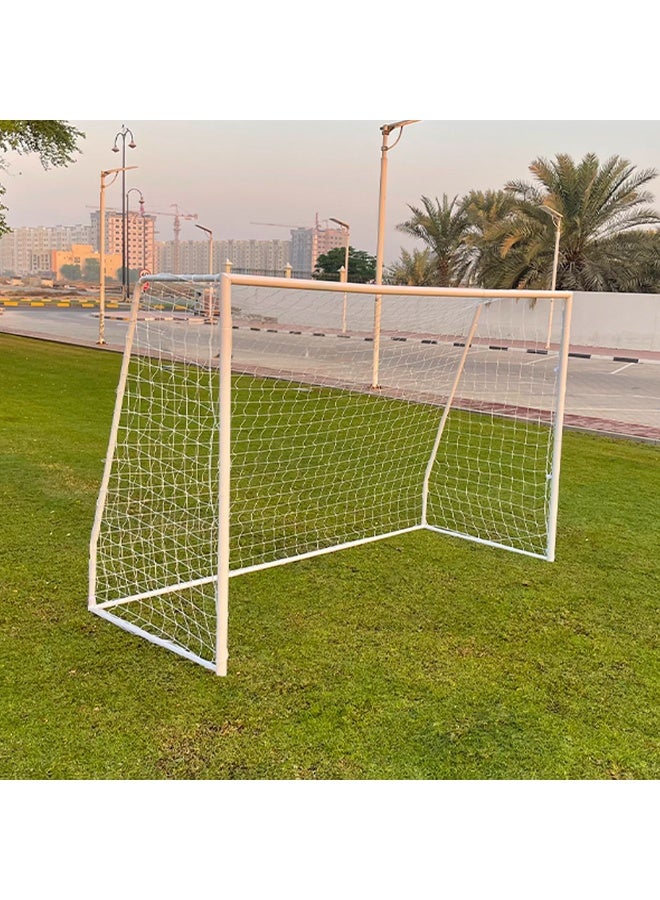DANIM Soccer Football Goal Post with Net Heavy Duty & Weatherproof Easy Assembly Durable Training Goal - Image 2