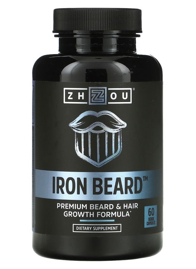 Zhou Nutrition Iron Beard™ 60 Veggie Capsules 