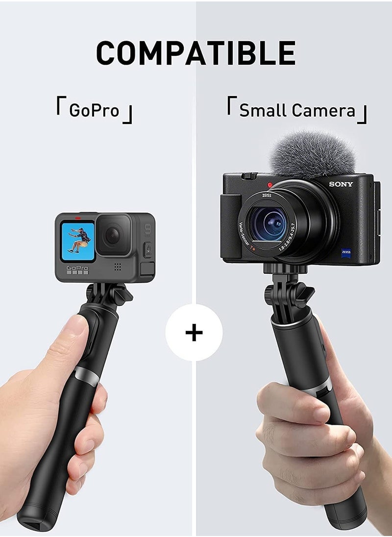 ELTRAZONE - Selfie Stick with Light Long Selfie Stick with Tripod Stand 104cm Plus Bluetooth Mobile Selfie Stick for Mobile Phone Makeup Vlogging Youtube Live - Image 1